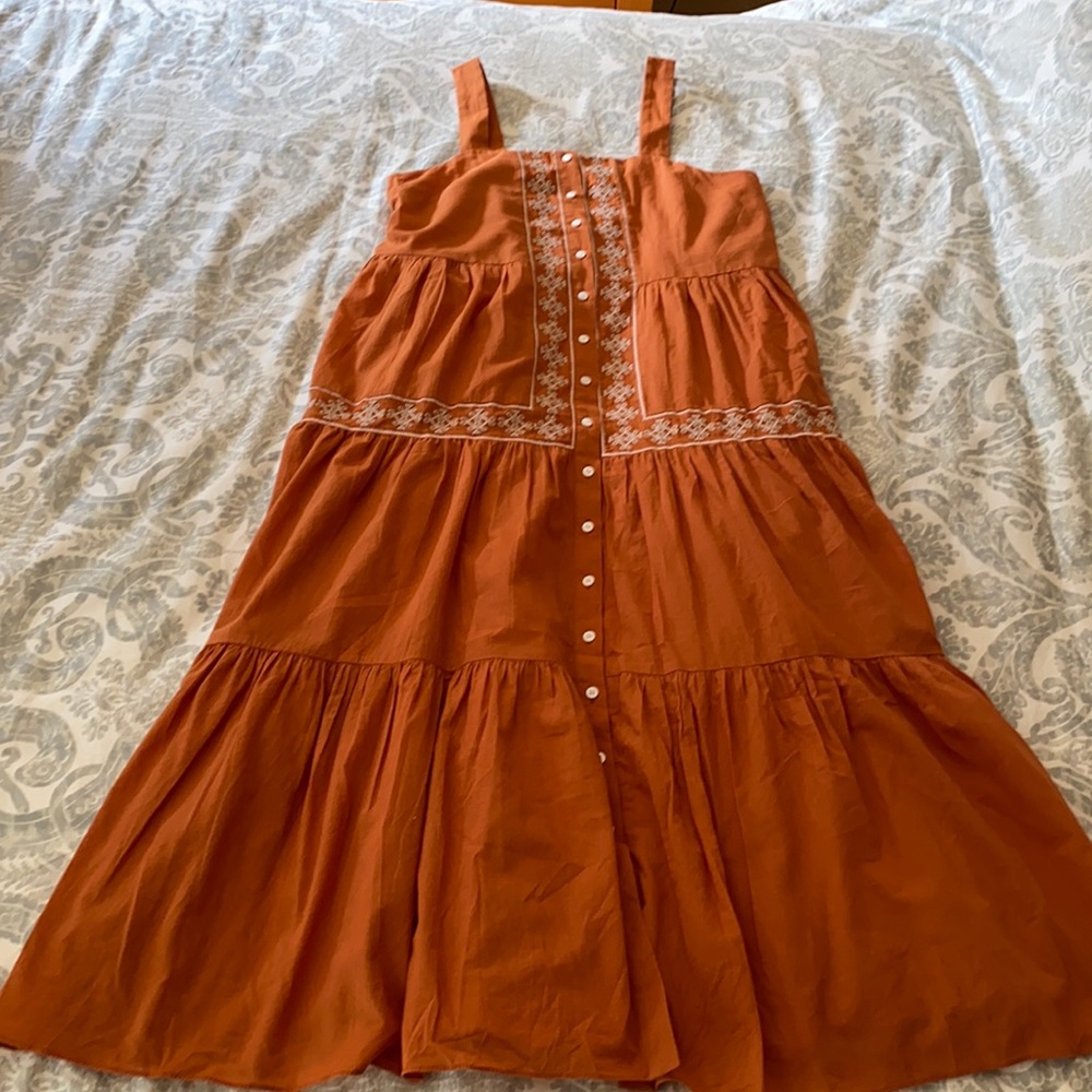 Madewell Tiered Midi